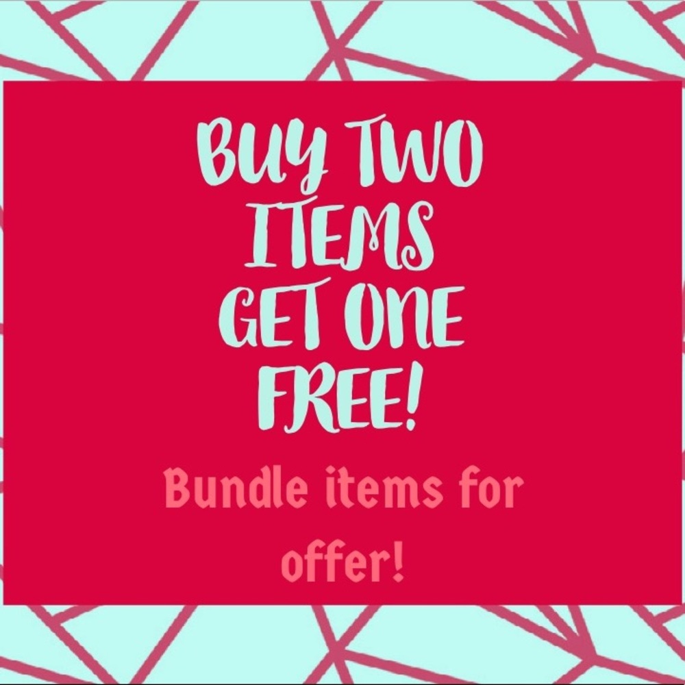 ✨BUY TWO GET ONE✨